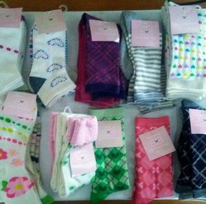 NEW Girl Sock Packs (3 pairs)
